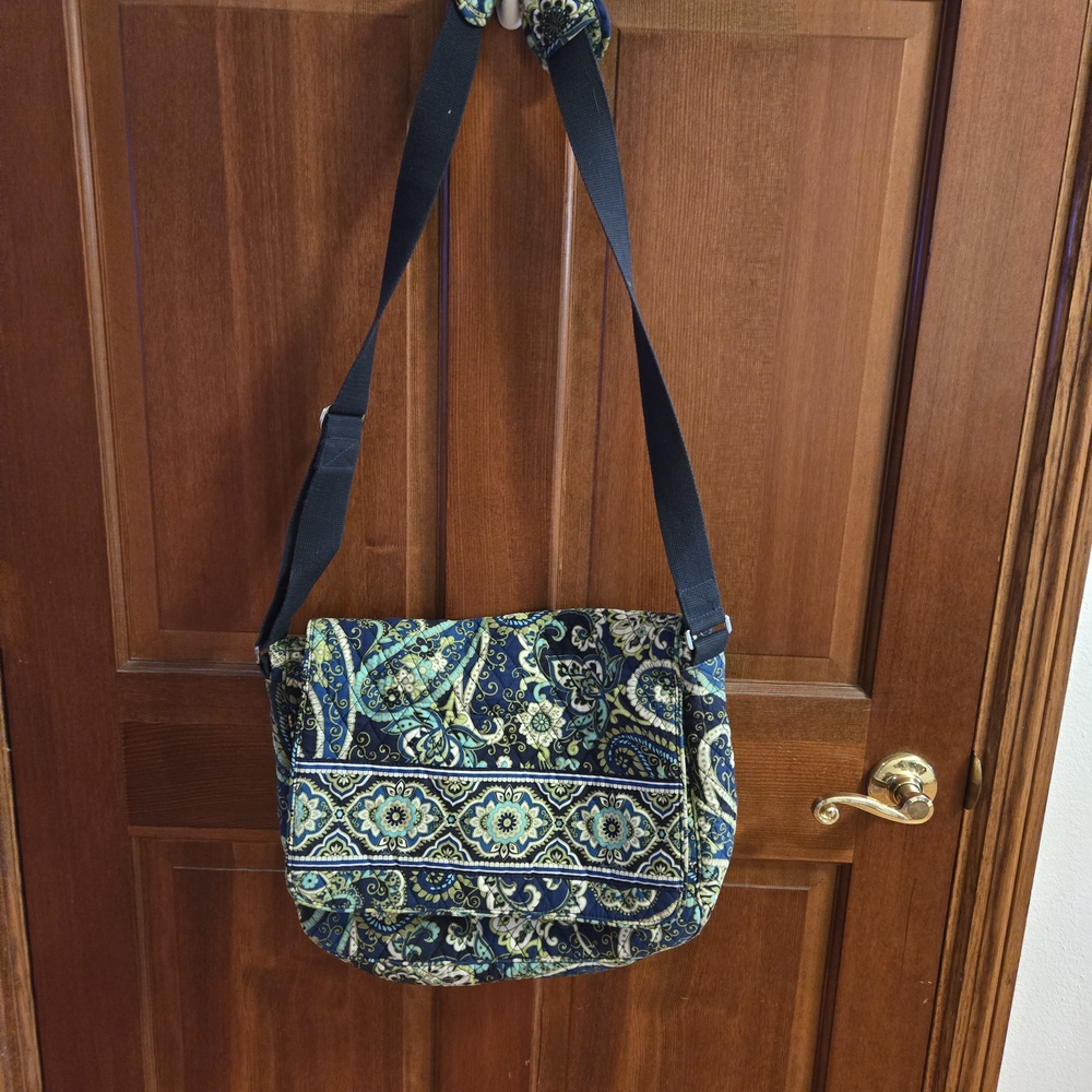 Vera Bradley Quilted Paisley Shoulder Bag